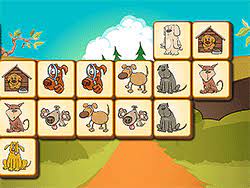 Play Mahjong Dogs Game