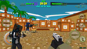 Play Blocky Combat SWAT: Edge Game