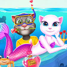 Play Cat Girl Valentine Story Deep Water Game