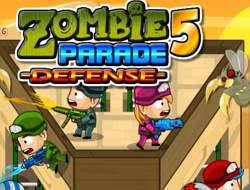 Play Zombie Parade Defense 5 Game