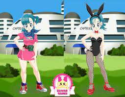 Play Dragon Ball Super Bulma Dress Up Game