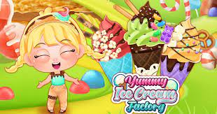 Play Yummy Ice Cream Factory Game