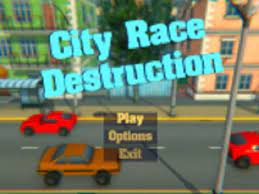 Play City Race Destruction Game