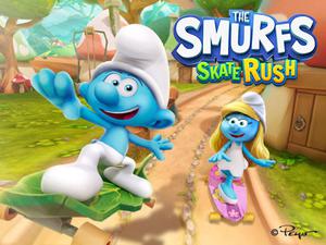 Play The Smurfs Skate Rush Game