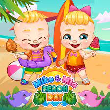 Play Mike and Mia Beach Day Game