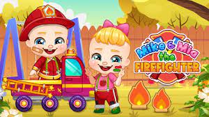 Play Mike And Mia The Firefighter Game