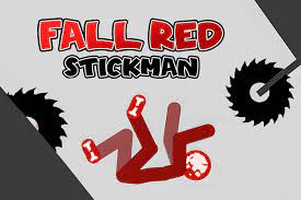 Play Fall Red Stickman Game