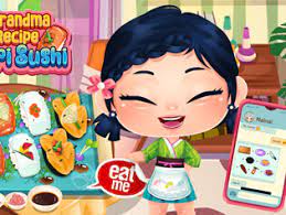 Play Grandma Recipe: Nigiri Sushi Game