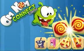 Play Om Nom Connect Classic Game
