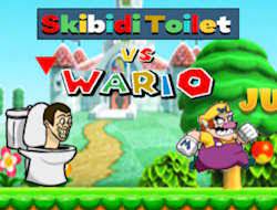 Play Skibidi Toilet vs Wario Game