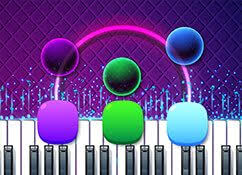 Play Magic Piano Tiles Online Game