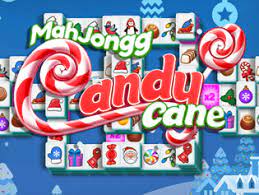 Play Mahjongg Candy Cane Game