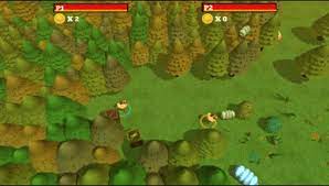 Play Worms Combat Coop Game