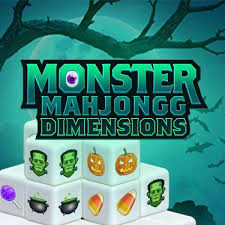 Play Monster Mahjongg Dimensions Game