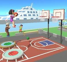 Play Jump Up 3D: Mini Basketball Game