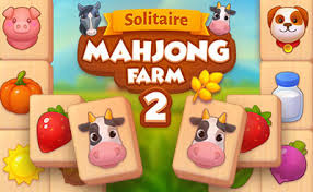 Play Solitaire Mahjong Farm 2 Game