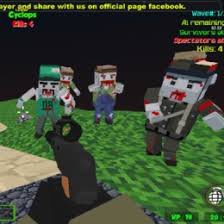 Play Blocky Combat Strike Zombie Survival Game