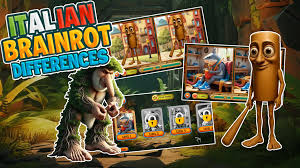 Play Italian Brainrot Find the Differences Game