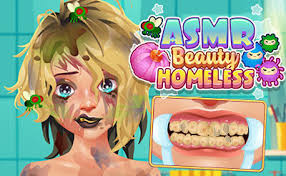 Play ASMR Beauty Homeless Game