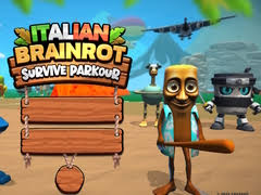 Play Italian Brainrot Survive Parkour Game
