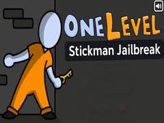 Play One Level Stickman Jailbreak Game