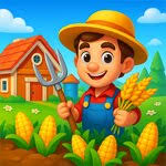 Play Family Idle Farm: Build and Harvest Game