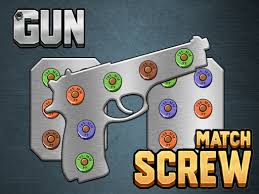 Play Gun Match Screw Game