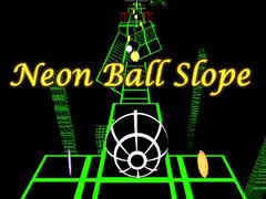 Play Neon Ball Slope Game