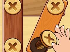 Play Screw Nuts and Bolts: Wood Solve Game