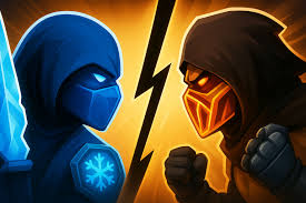 Play Stickman Kombat 2D Game