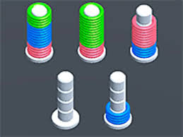 Play Slinky Color Sort Game