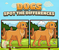 Play Dogs Spot The Differences Game