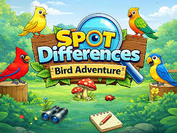Play Spot Differences Bird Adventure Game