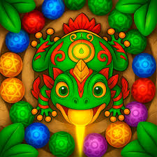 Play Marble Frog: Jungle Ball Blast Game