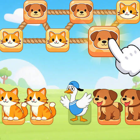 Play Cute Farm Match Puzzle Game