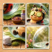 Play Mojicon Garden JigSolitaire Game