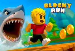 Play Blocky Run Game