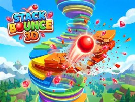 Play Stack Bounce 3D Game